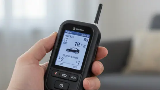 keyless entry remote starts